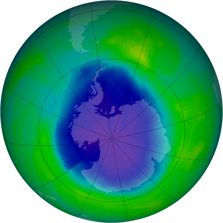 Ozone Map 1990-10-24